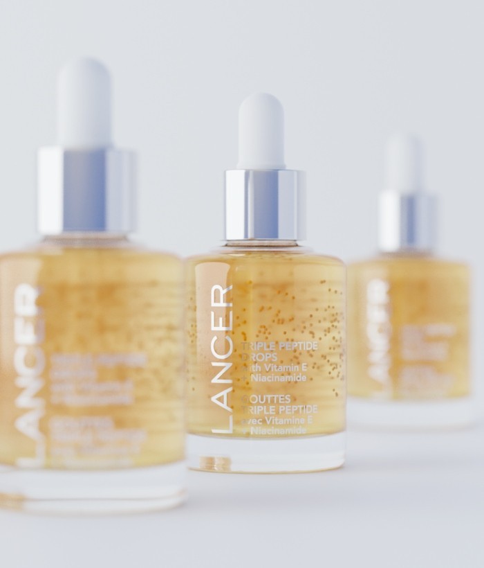 Lancer Skincare Triple Peptide Drops- 77003775 Ship from USA