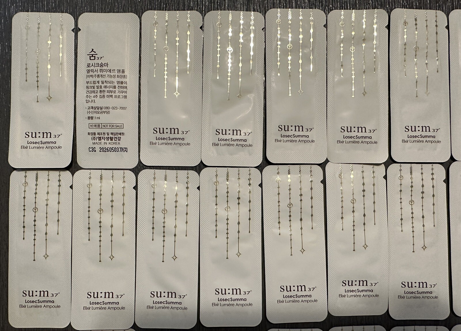 SU:M37 Losec Summa Elixir Lumiere Ampoule 1ml x 50pcs (50ml) whitening SUM37