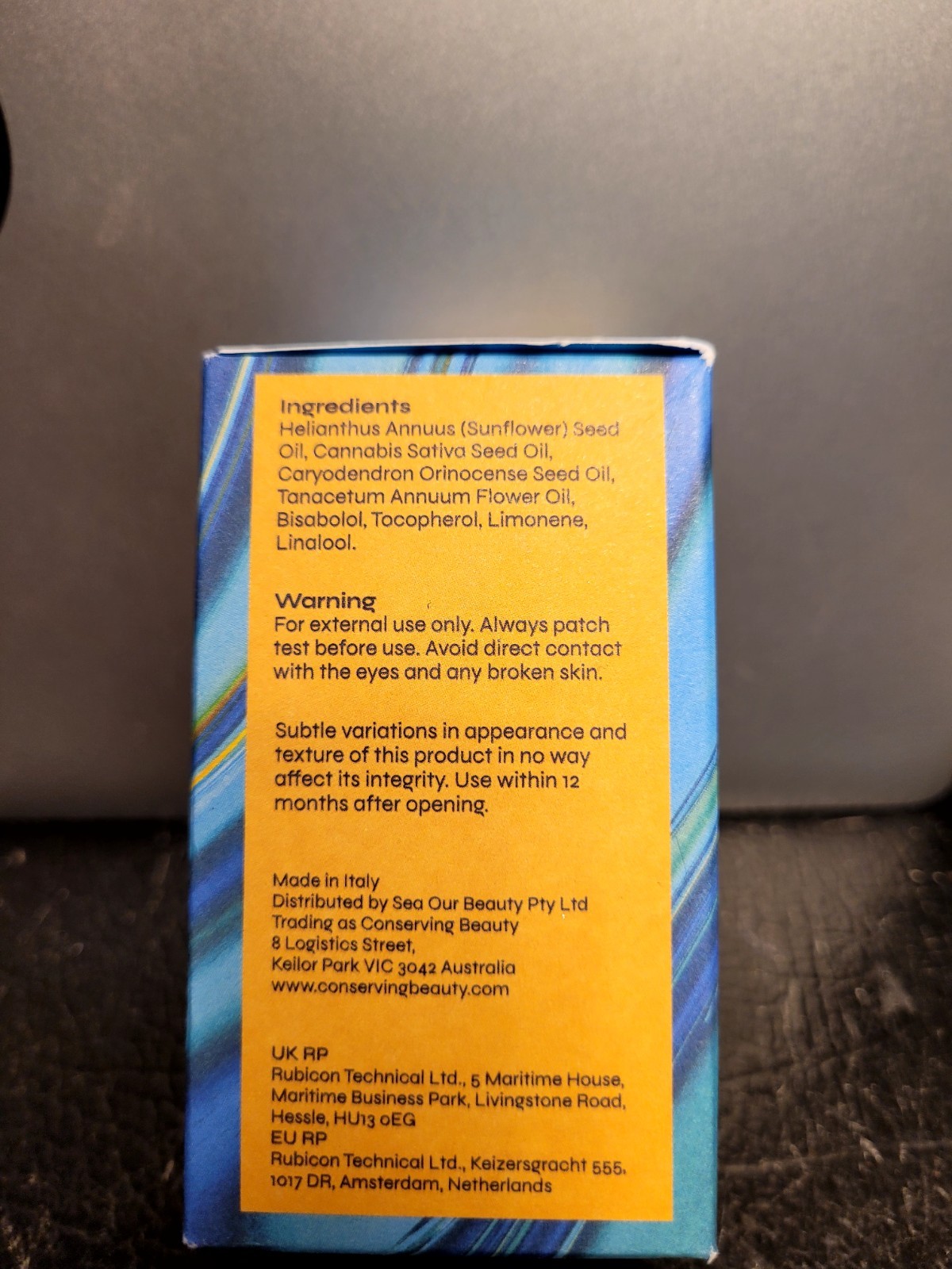 Conserving Beauty Conserve You Face Oil Daily Hydration 1.05 fl oz