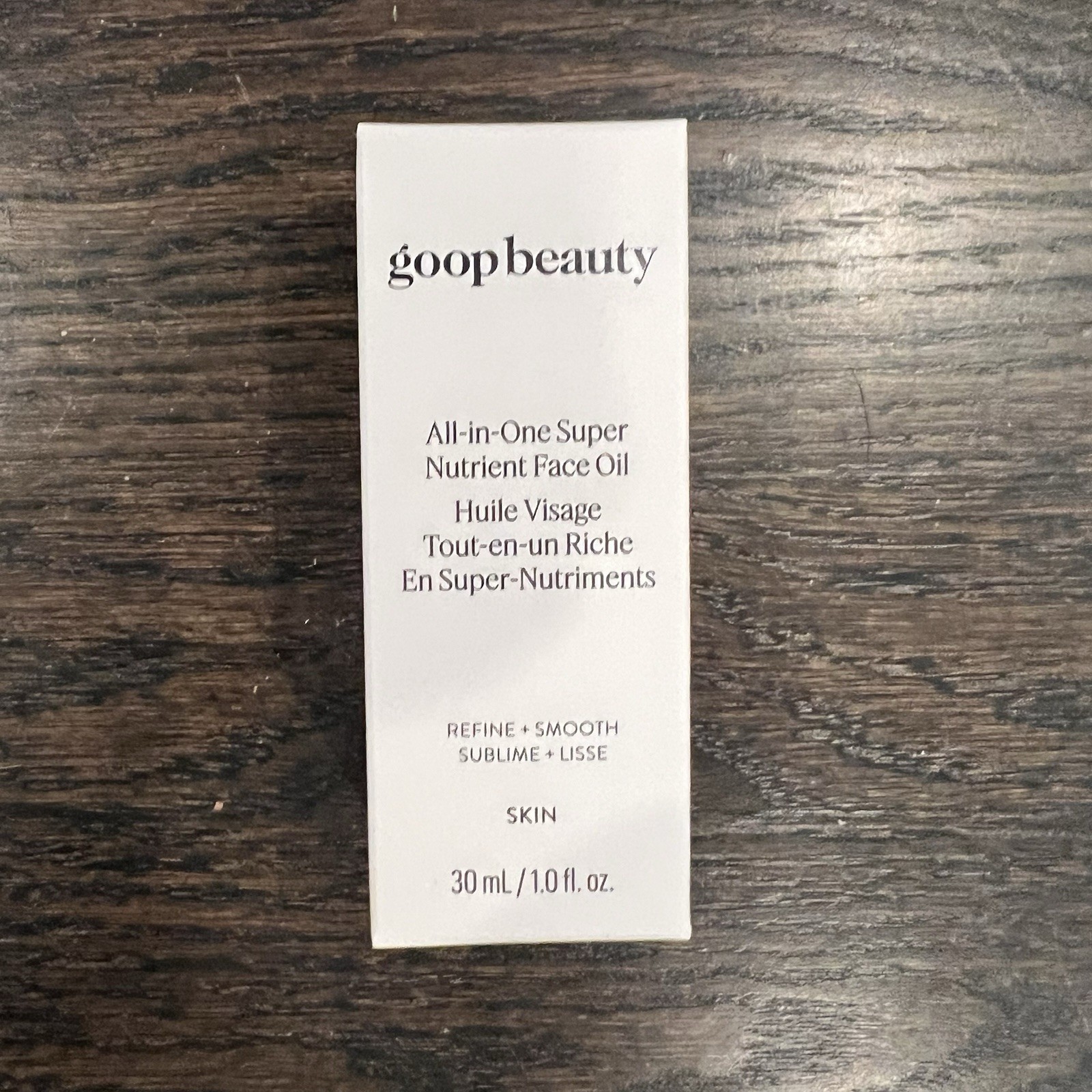 Goop All in One Nutrient Facial Oil New In Box Sealed Full Size 30ml