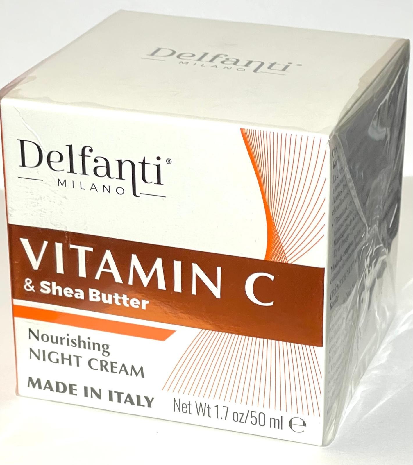 Vitamin C & Shea Butter Nourishing Night Cream by Delfanti