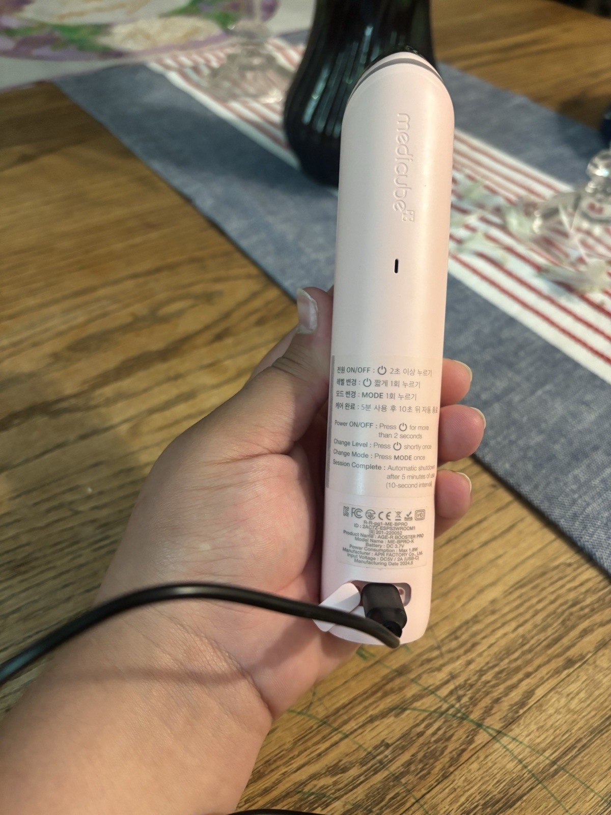 Medicube AGE-R BOOSTER PRO PINK Edition Home Skin Care Device!