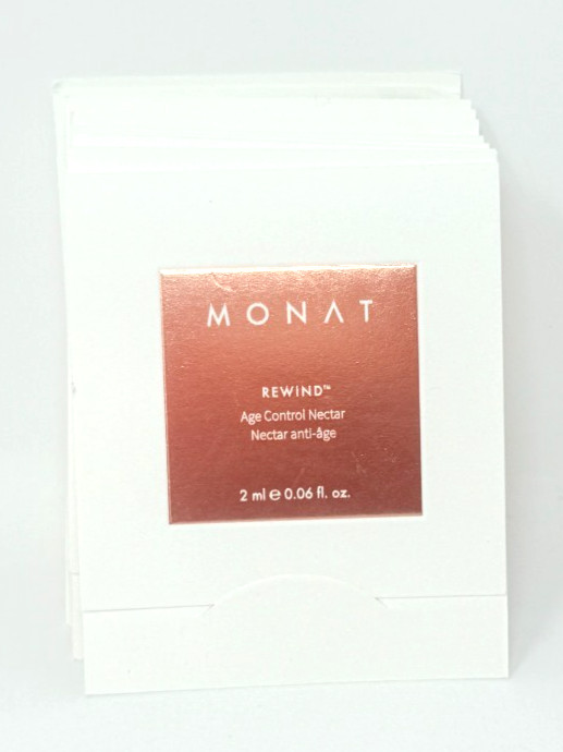 10 Sample Packs Monat Rewind Age Control Nectar w/ Rejuveniqe SALES TOOLS