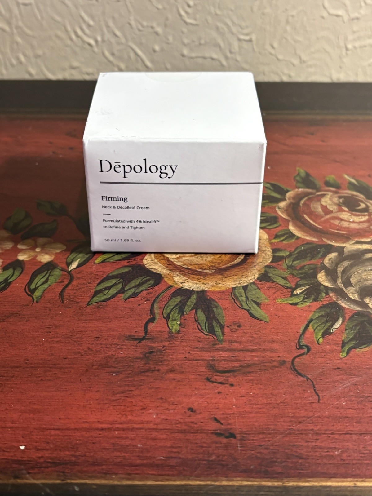 Depology Firming Neck & Décolleté Cream 50ml 1.69 oz. Sealed Fights Ozemic Face