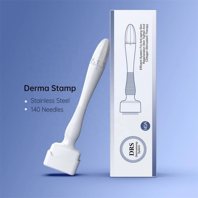 Derma Stamp Adjustable Microneedling Skin Therapy Beauty Tool for skin and scalp