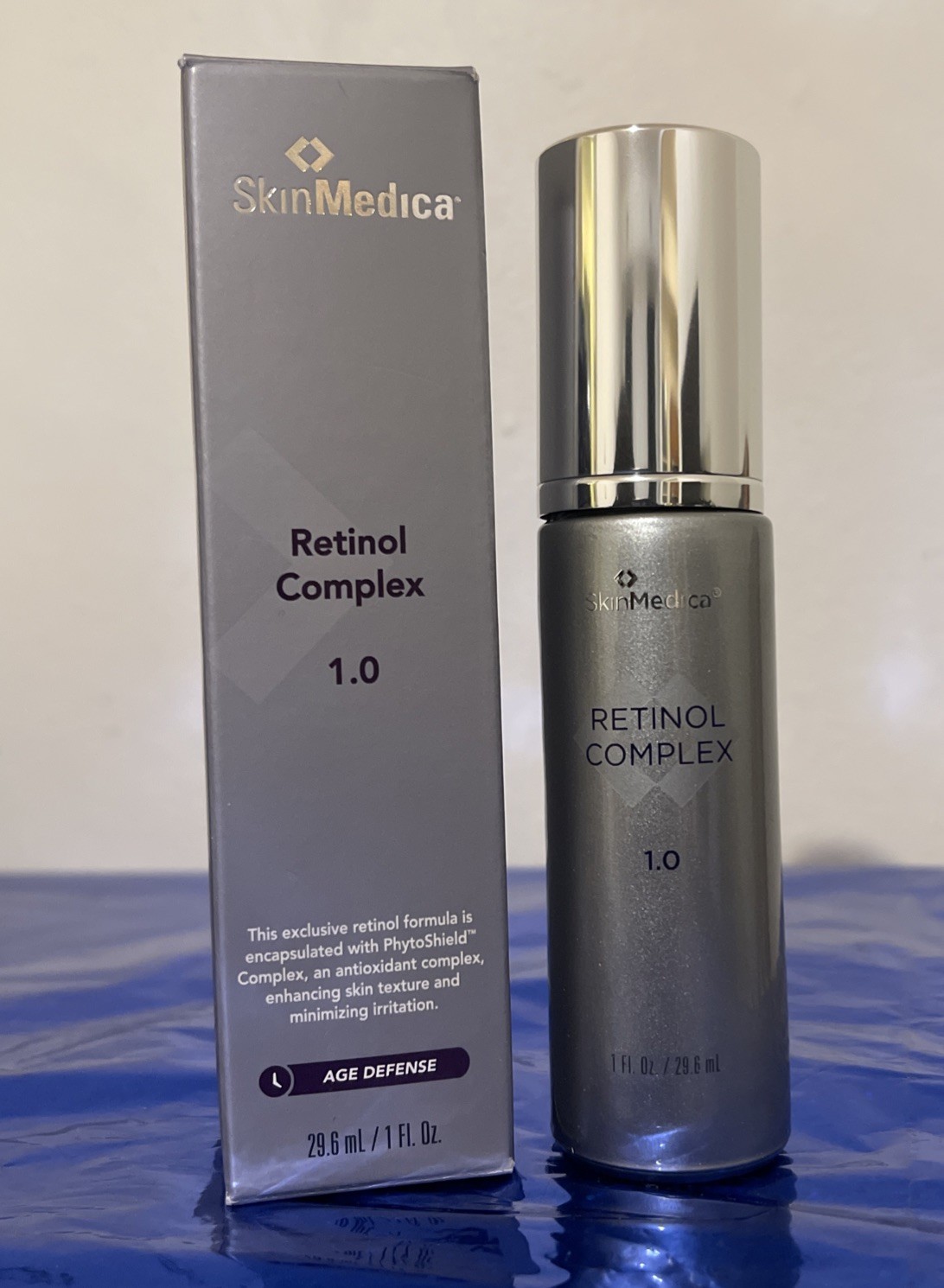 New Box Fresh SkinMedica Retinol 1.0 Complex Anti-Age Defense 1 oz Anti Wrinkle