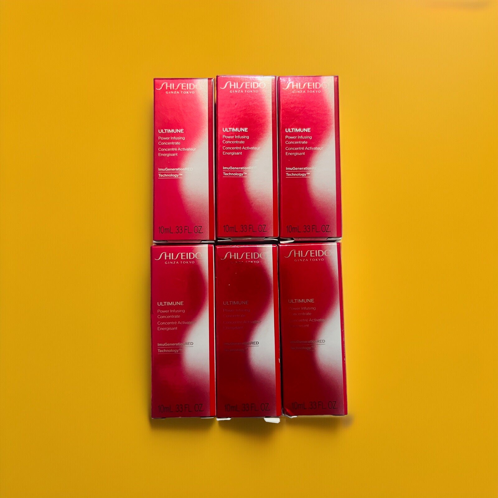 Shiseido Ultimune Power Infusing Concentrate 0.33oz 10ml/ Each NIB 6X