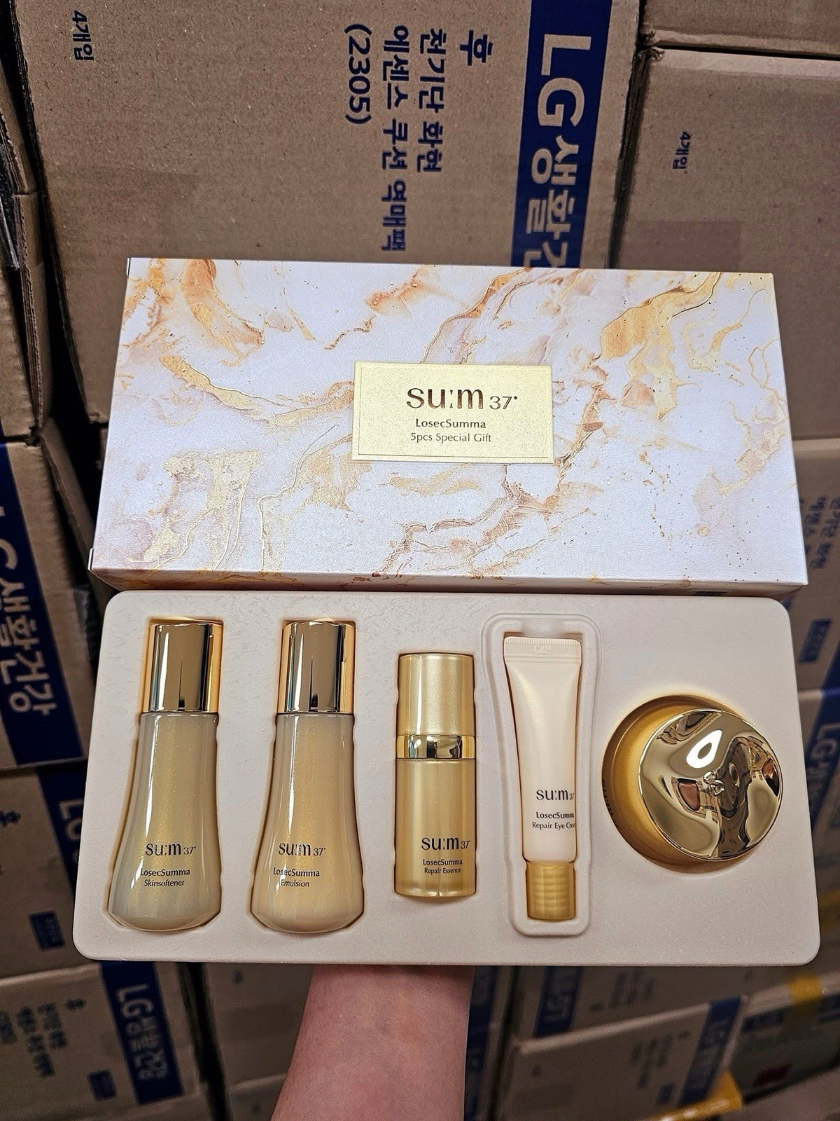SU:M37 LosecSumma 5pcs Special Gift Anti Aging Moisture K-Beauty SUM37