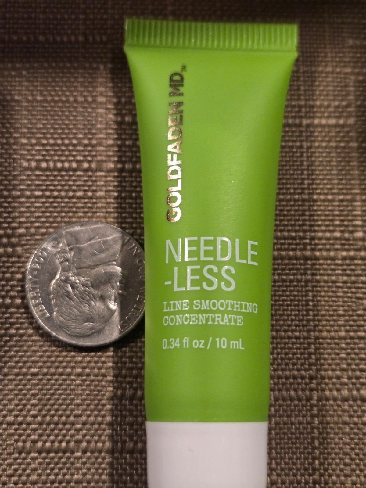 GOLDFADEN NEEDLE-LESS Line Smoothing Concentrate .34oz/10mL EA TRAVEL SZ SEALED