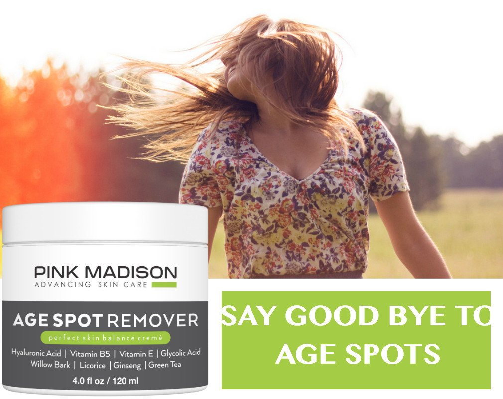 Age Spot Remover Face Body, Hands, Neck. Dark Spot Corrector Cream. Made in USA