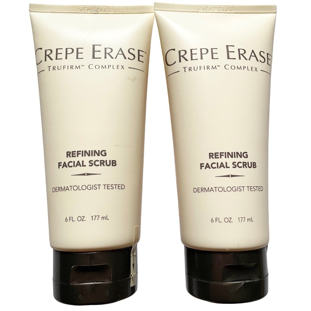 x2 Crepe Erase Trufirm Complex Refining Facial Scrub 6 fl oz 177mL