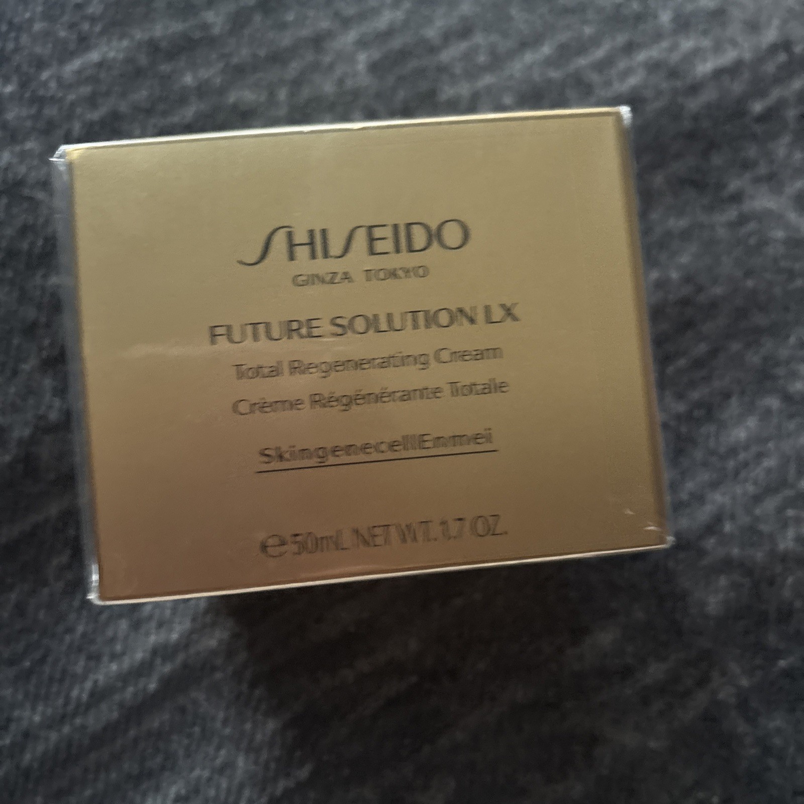 Shiseido Ginza Tokyo Future Solution LX Total Regenerating Cream 50ml/1.7oz. NEW