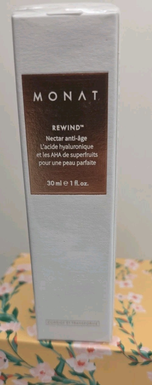 Monat Rewind Age Control Nectar 30ml 1 floz New Sealed 100% Authentic Anti-Aging