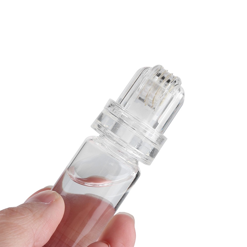 Newest 1pc 20pins Skin Care Stamp With Bottle Anti-Aging 0.25/0.5/0.6/1.0/1.5mm
