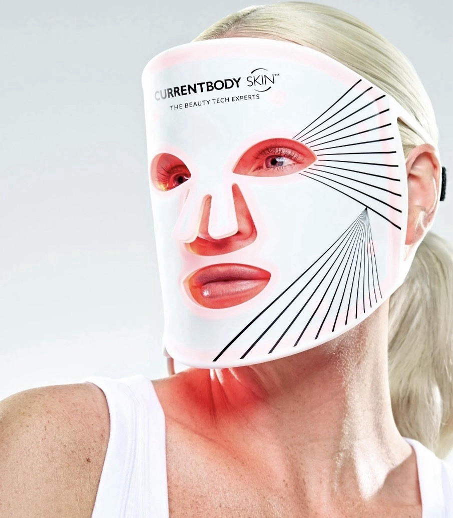 CurrentBody Skin LED Light Therapy Face Mask Red Light Therapy Device