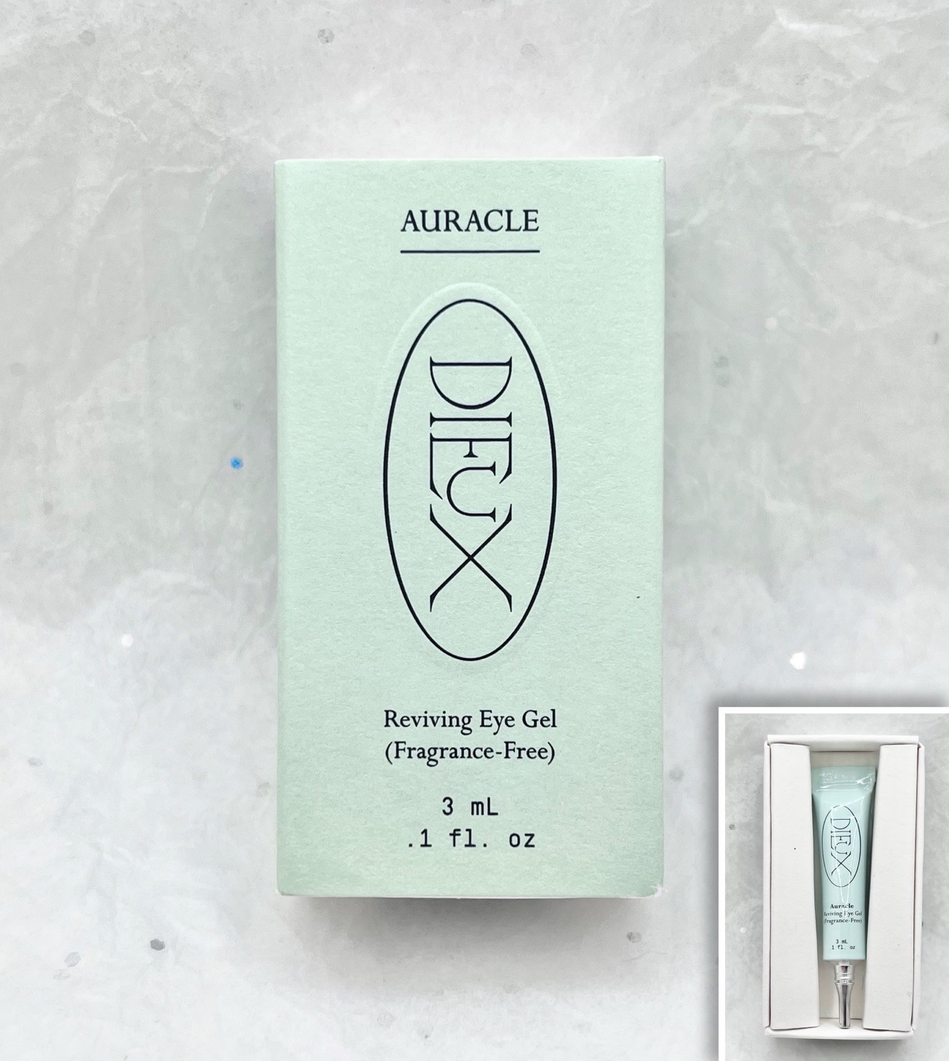 Dieux Auracle Reviving Eye Gel 3ml/.1oz Travel/Deluxe Sample Size