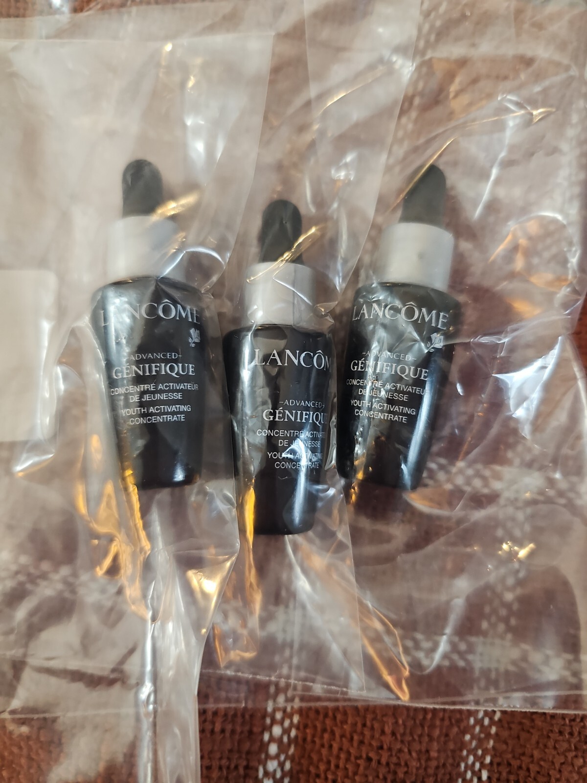 Lancome Advanced Genifique Youth Activating Concentrate 0.27oz./8ml LOT OF 3