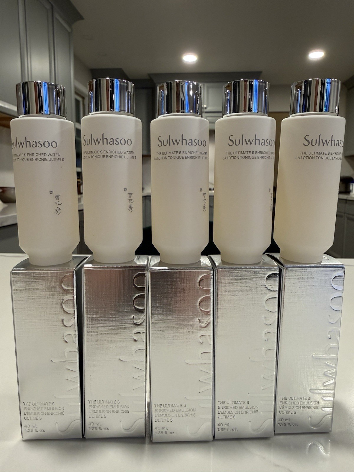Sulwhasoo Ultimate S 40ml x10 Set Anti Aging Water Emulsion Luxury