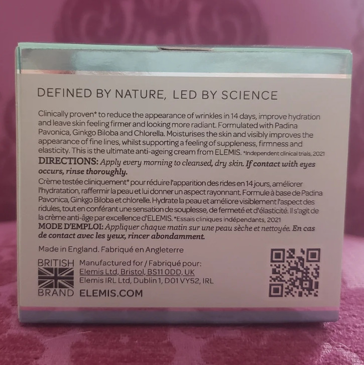 Elemis London Pro-Collagen Marine Cream Hydrating Day Cream – New Without Box