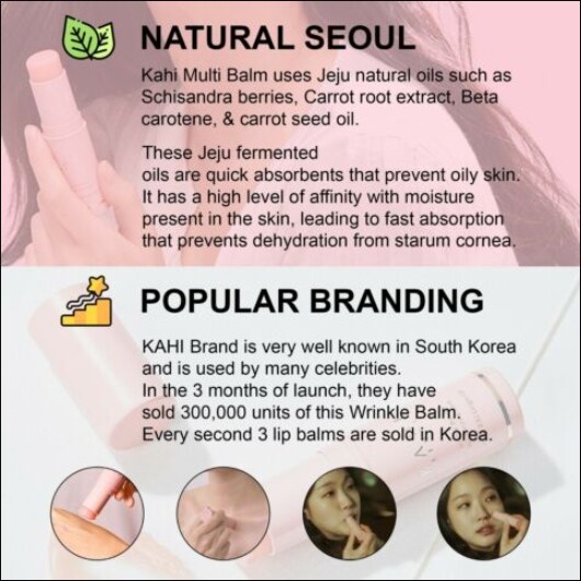 KAHI Wrinkle Bounce Multi Balm 9g Refill 9g KOREA BEST ITEM Korean Cosmetics New