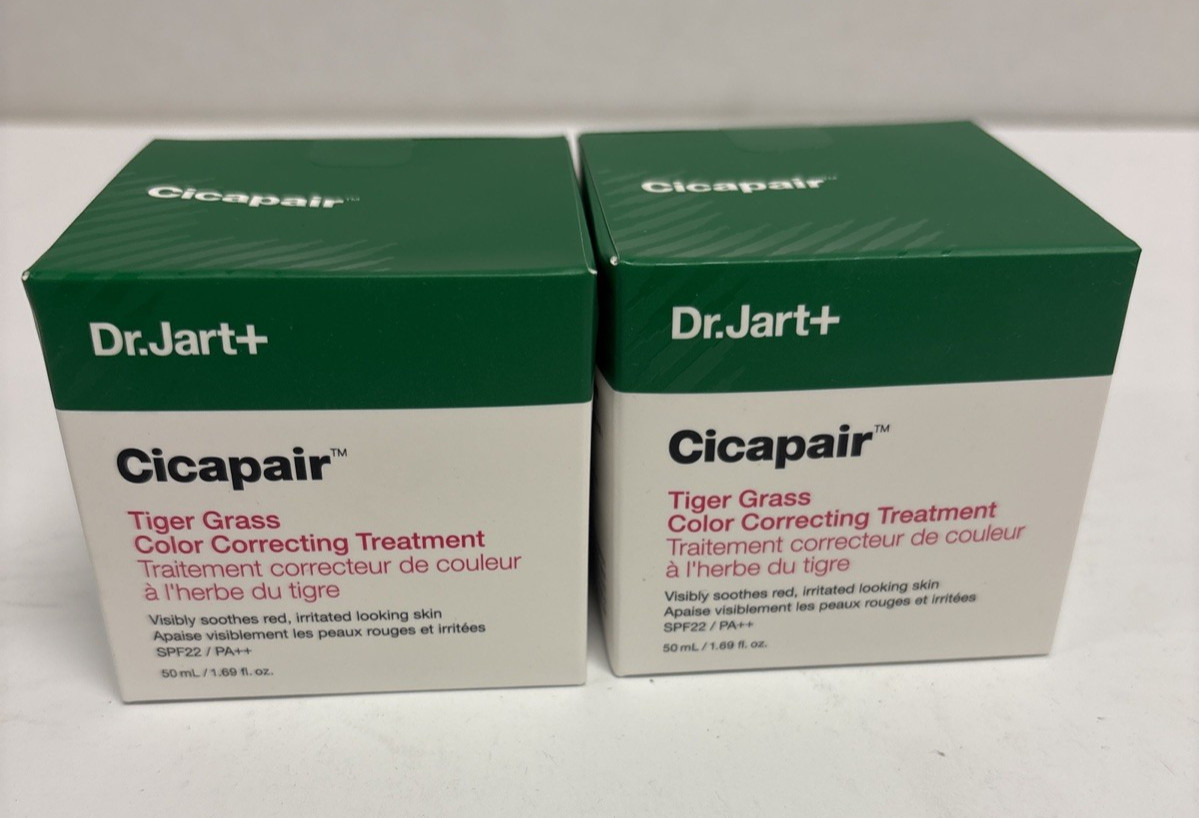 24 QTY Dr. Jart+ Cicapair Tiger Grass Color Correcting Treatment SPF22 1.7oz