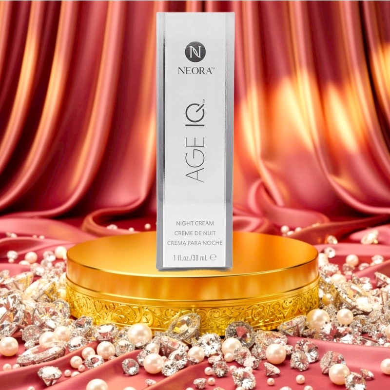 Nerium Aged Defying IQ Night Cream 1oz 30ml Face Anti-Aging Wrinkles Cream NEW