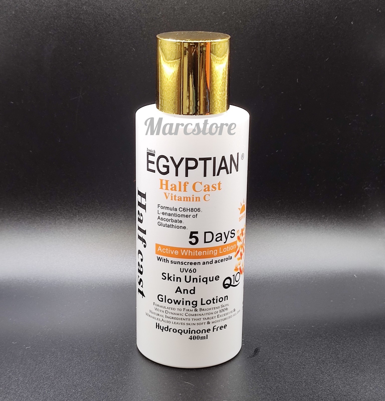 Egyptian Vitamin C Active Whitening Face & Body Lotion 400ml X 1 SPF 20
