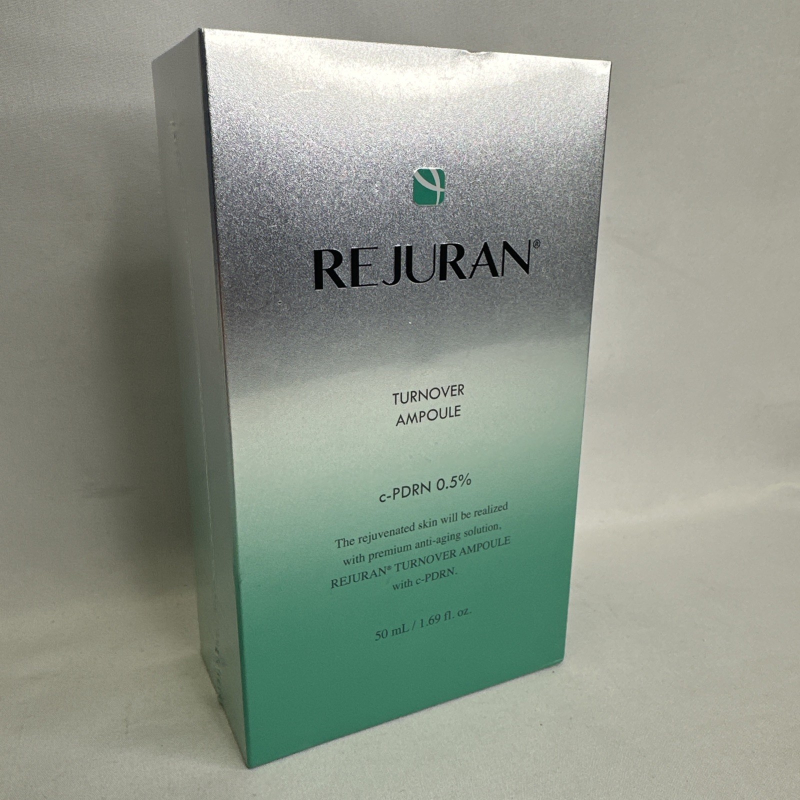 REJURAN Turnover Ampoule, C-Pdrn 0.5% – Original Face Serum, 50ml (1.69oz) – NEW