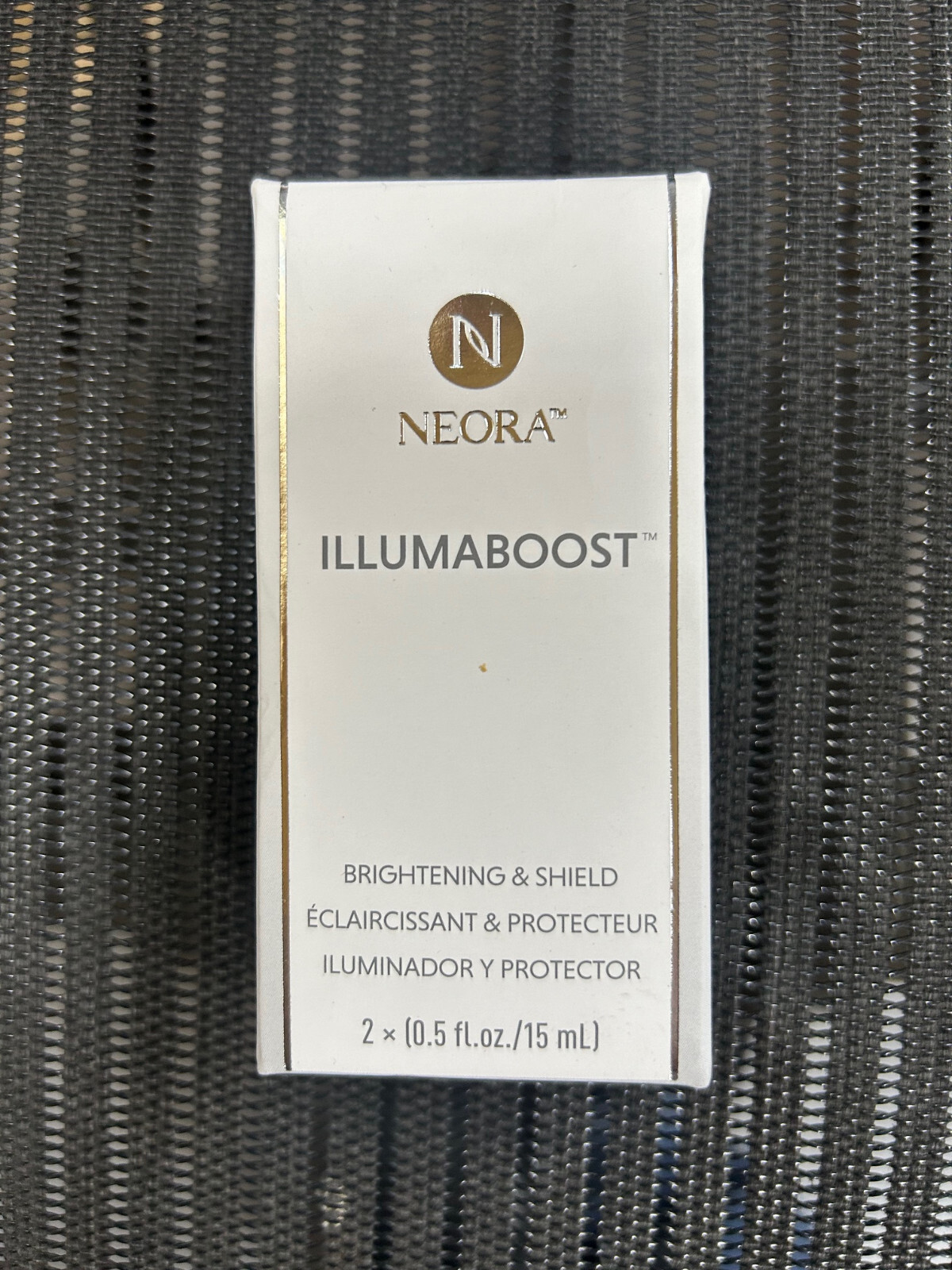 NEORA ILLUMABOOST Brightening & Shield (2x.5oz) Date Issue skin EXP1/2024 Sealed