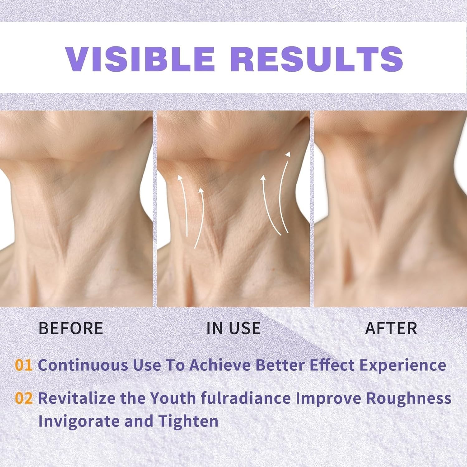 2x Pure Neck Firming Cream Anti-Aging Gluten-Free Tighten N Lift Neck Cream