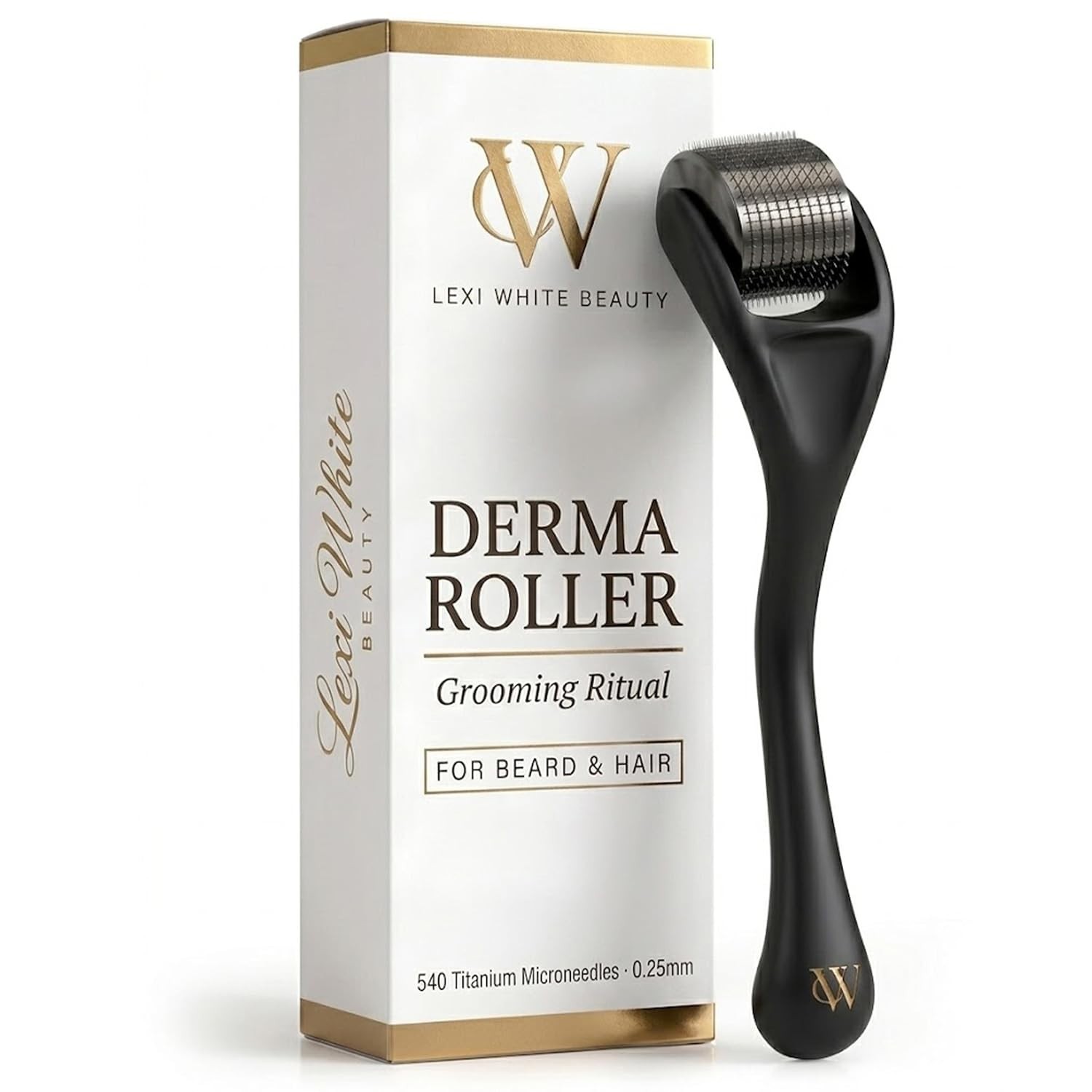 0.25mm Microneedle Derma Roller for Beard & Scalp – User-Friendly Grooming Tool