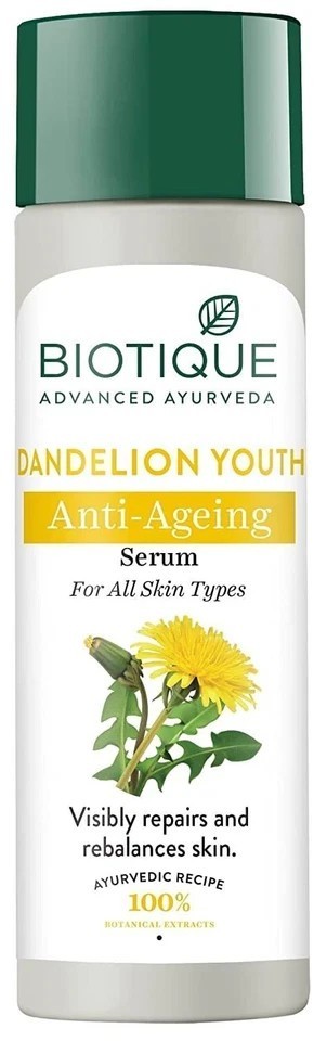 Biotique Dandelion Youth Serum For All Skin Types 190ml