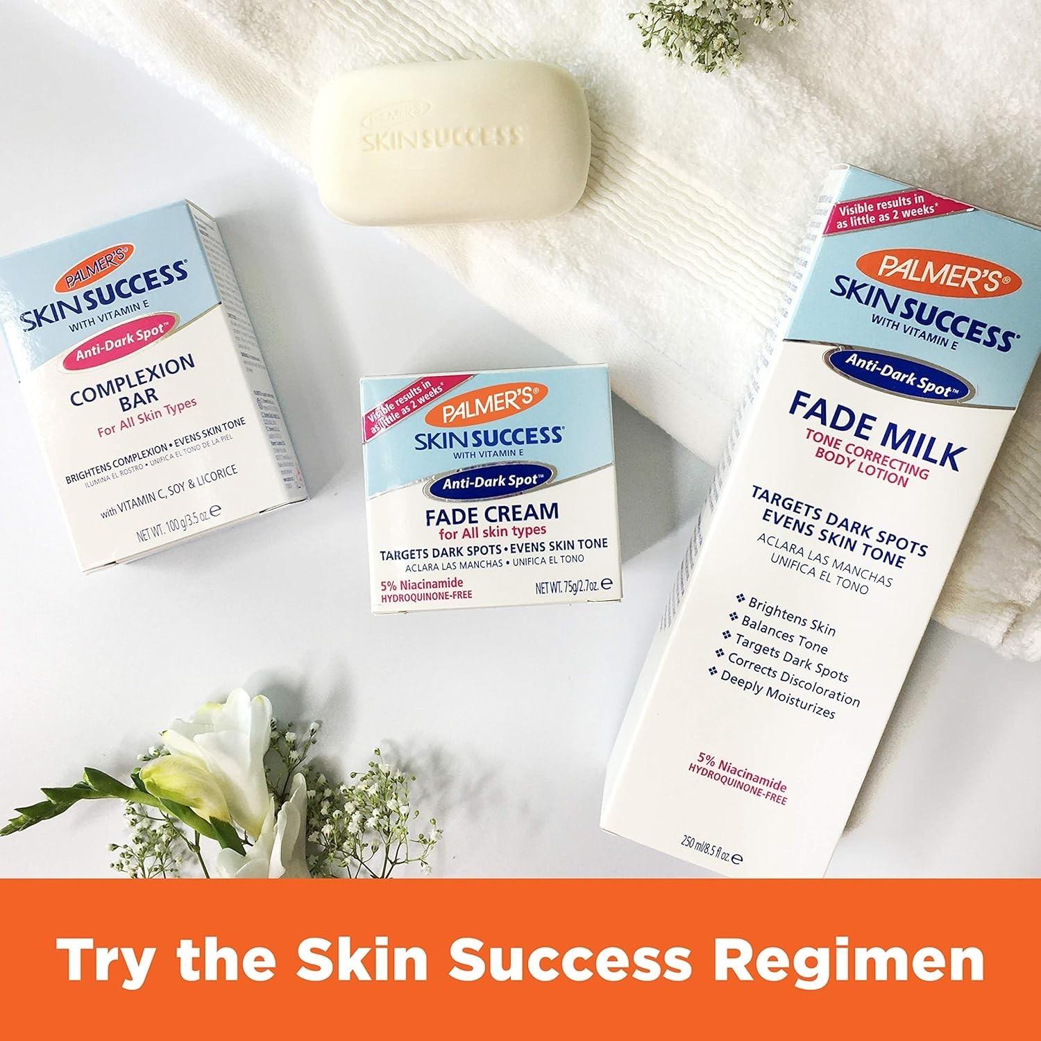 Palmer’s Skin Success Anti-Dark Spot Fade Cream with Vitamin E and Niacinamide,