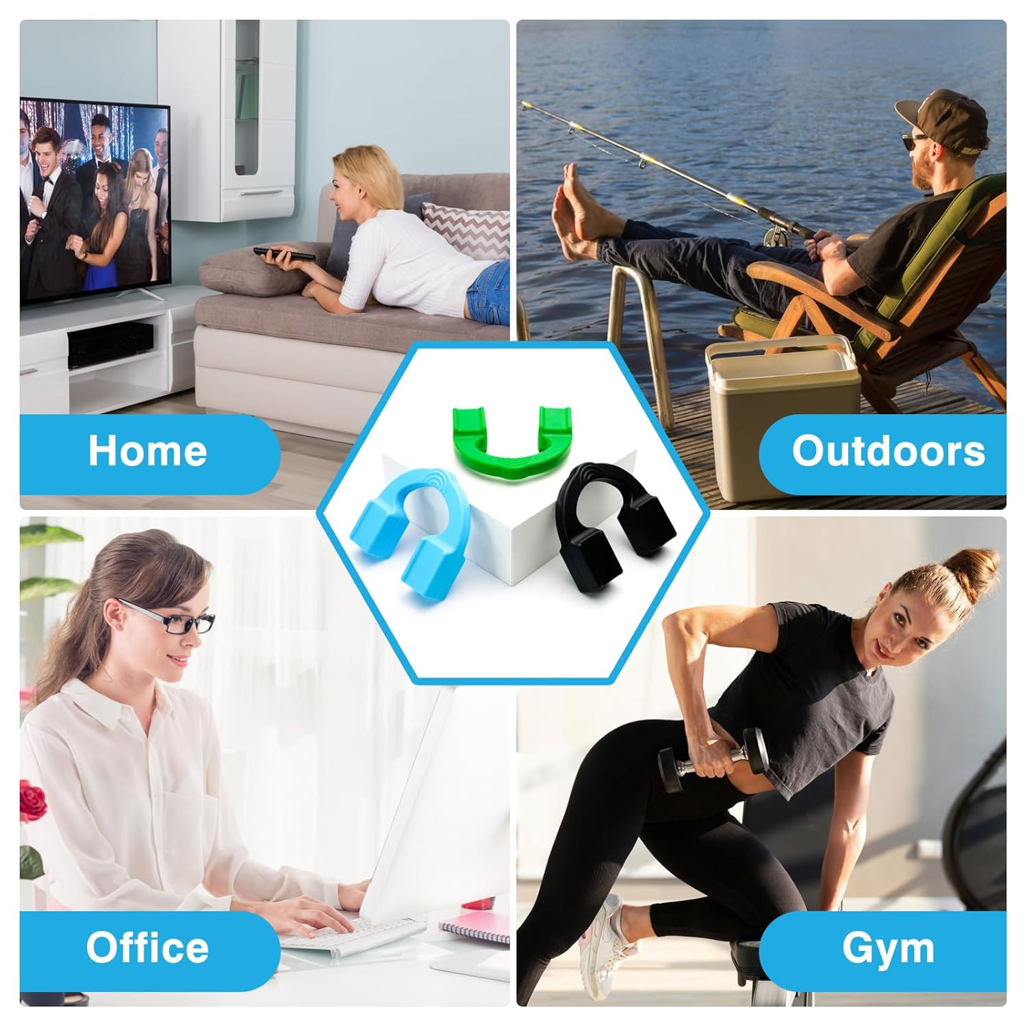 Jawline Exerciser by Tilcare – Jaw Exerciser for Men & Women That Helps to Worko