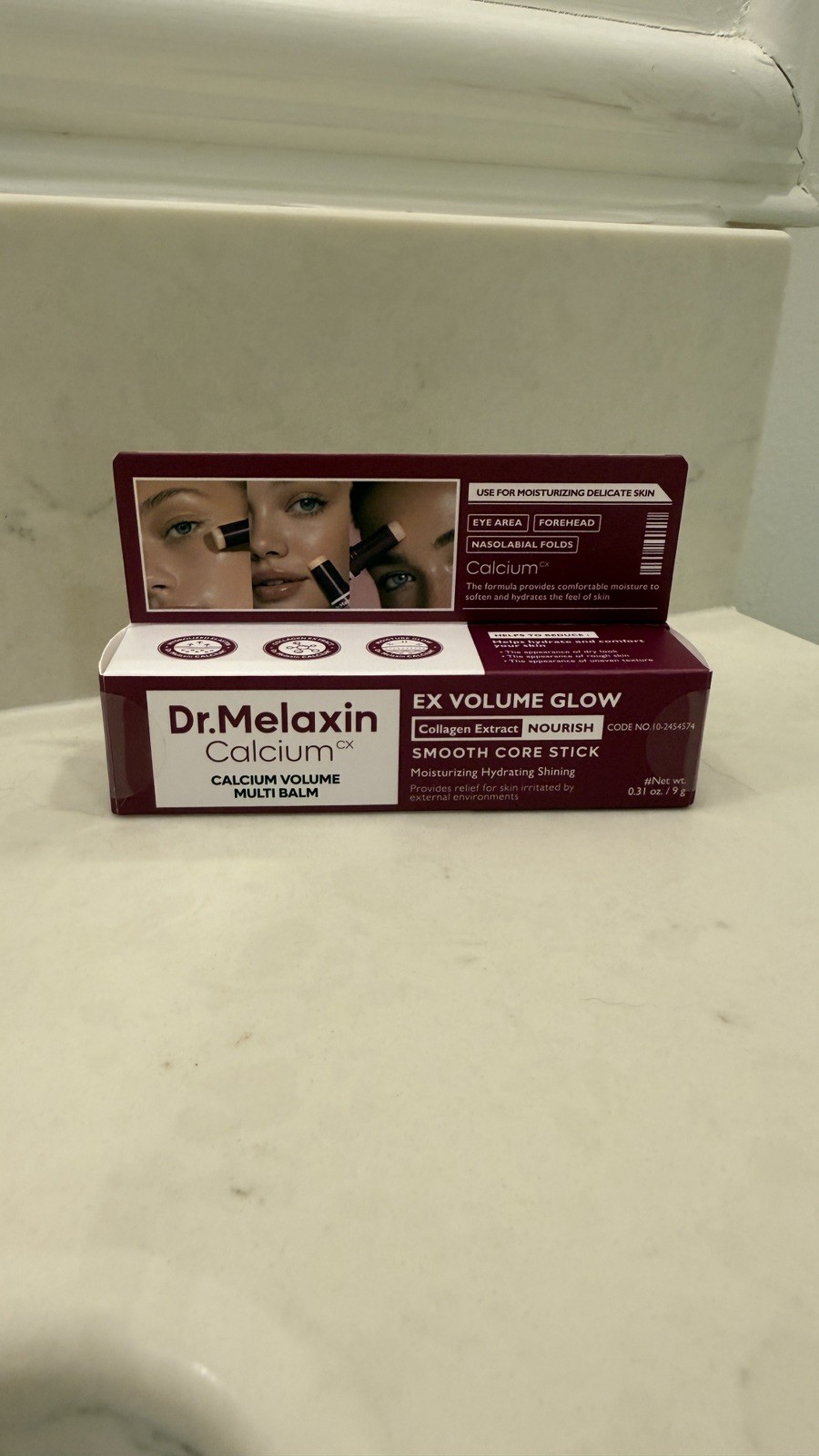 Dr.Melaxin Cemenrete Calcium Volume Multi Balm Wrinkle Core Stick 9g Sealed