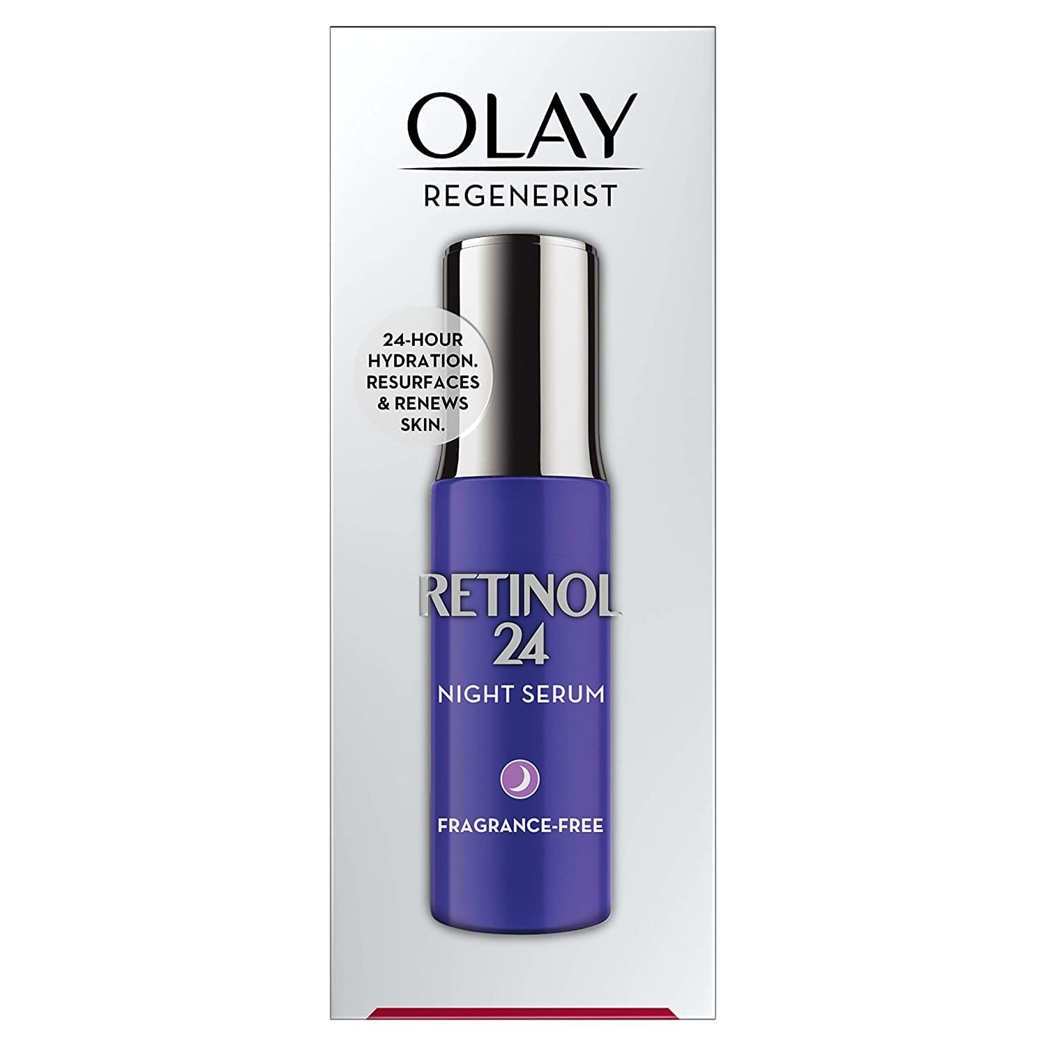 Olay Night Serum: Regenerist Retinol 24 Serum, 30 ml Long Expiry