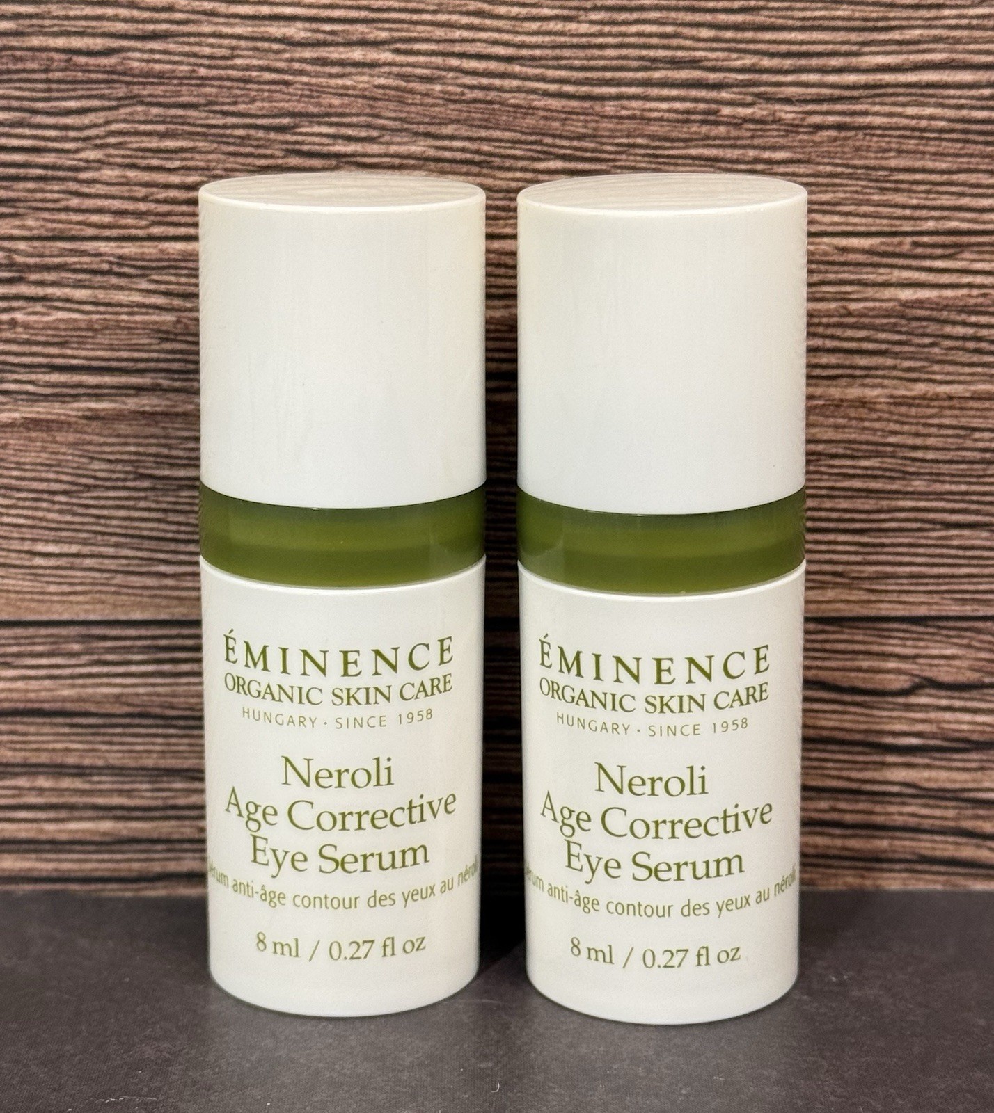 Eminence Neroli Age Corrective Eye Serum 0.27oz/8ml Organic & Vegan Bundle Of 2