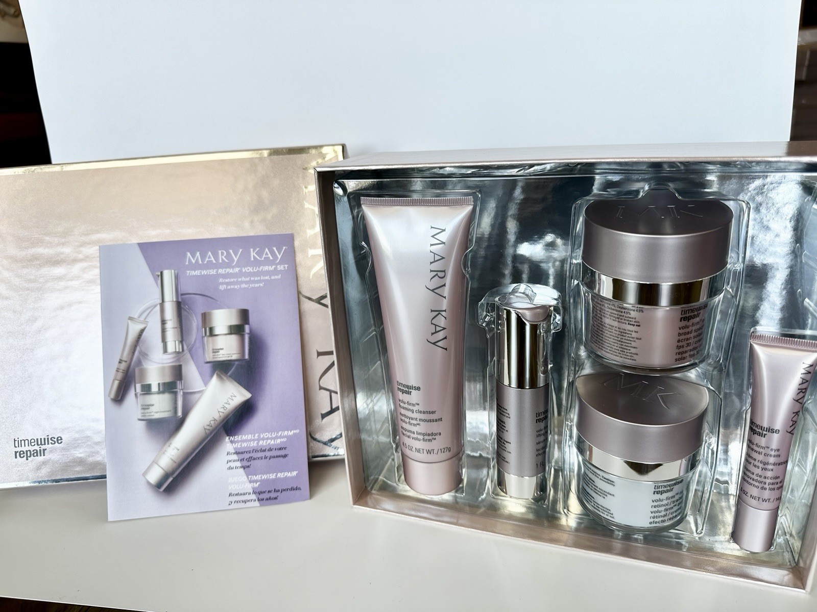 Mary Kay TimeWise Repair Volu-Firm Full Size 5 Piece Set EXP 10 2025 NIB