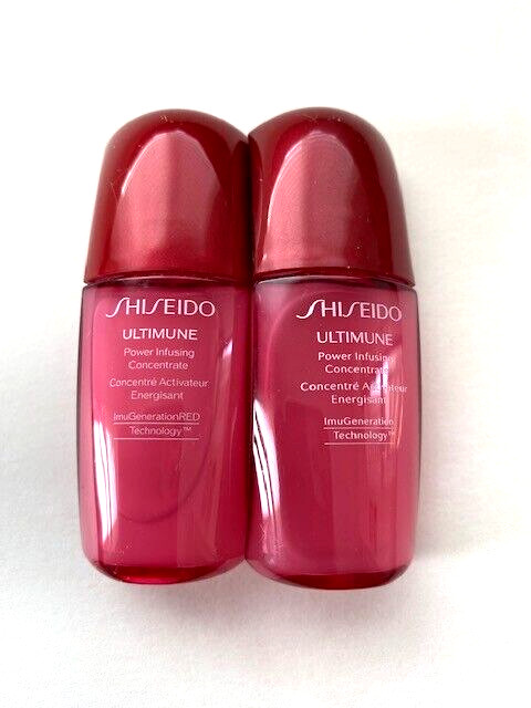New Shiseido Ultimune Power Infusing Concentrate ~ Lot of 2