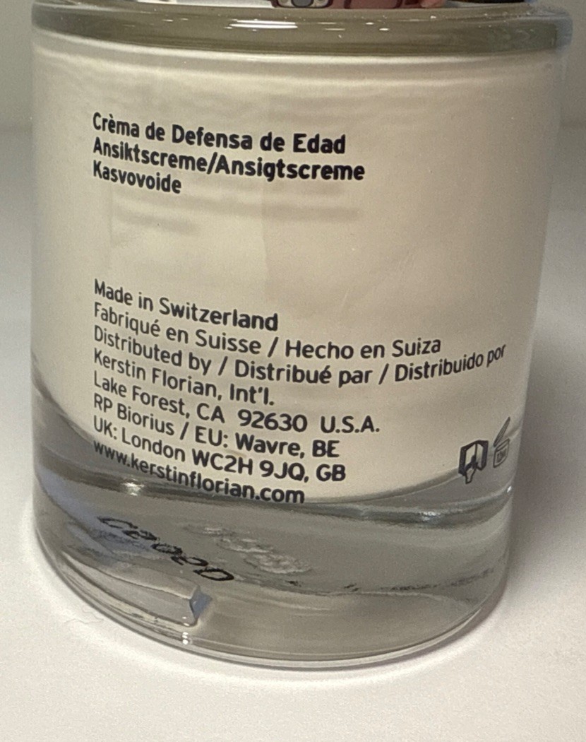 Kerstin Florian Caviar Age-Defense Creme Anti-Age NEW in Box 50ml/1.7 FL OZ Firm