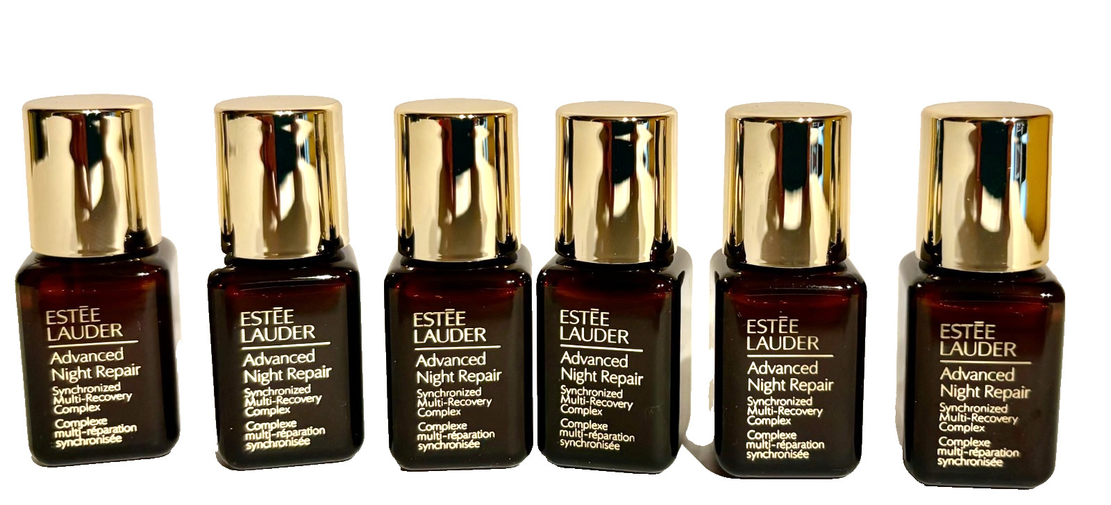 6 x Estee Lauder Advanced Night Repair Serum Multi-Recovery Complex 0.23oz each