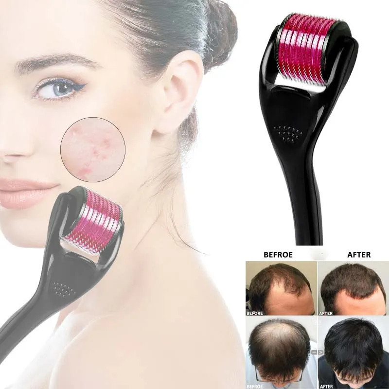 Derma Roller Gift Kit Hair Beard Regrowth Anti Hair Loss Treatment Hair Growth