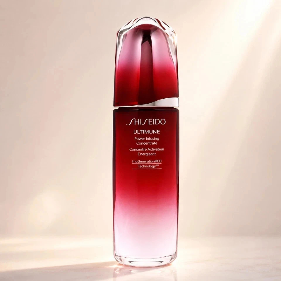 SHISEIDO ULTIMUNE Power Infusing Concentrate 100ml 3.3oz New Free Delivery