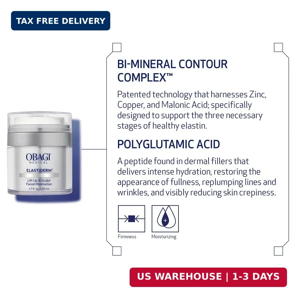 Obagi ELASTIderm Lift Up & Sculpt Facial Moisturizer – Clinically Proven Anti-Ag