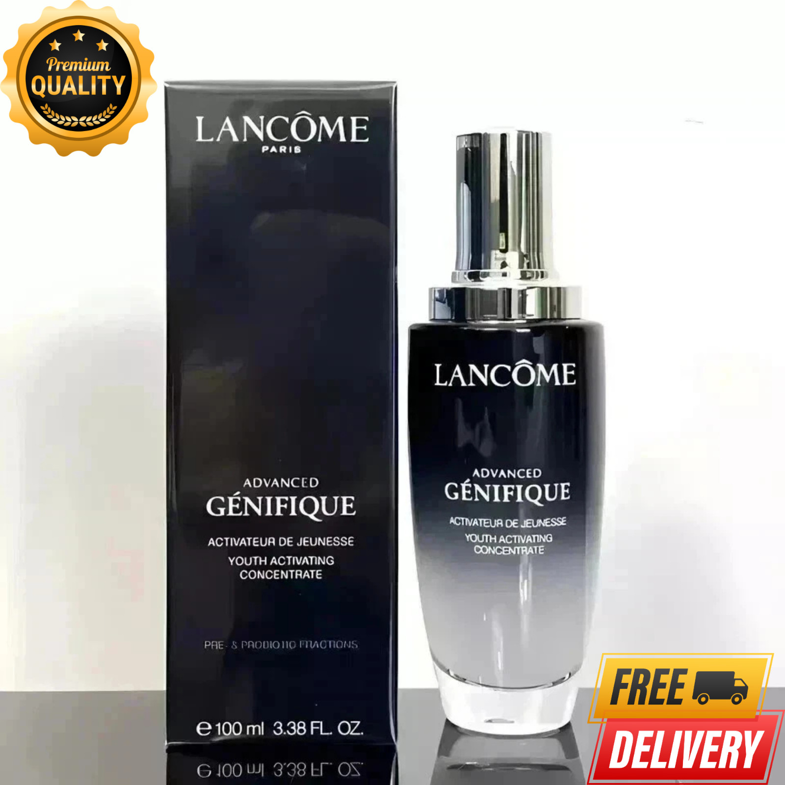 Lancome Advanced Génifique Youth Activating Concentrate Serum 100ml 3.38oz New S