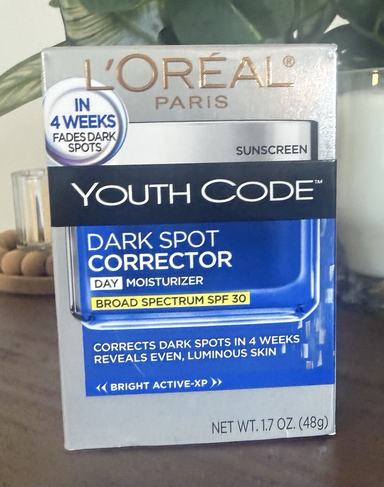 L’Oréal Youth Code Dark Spot Corrector Day Facial Moisturizer SPF 30 1.7 Oz.