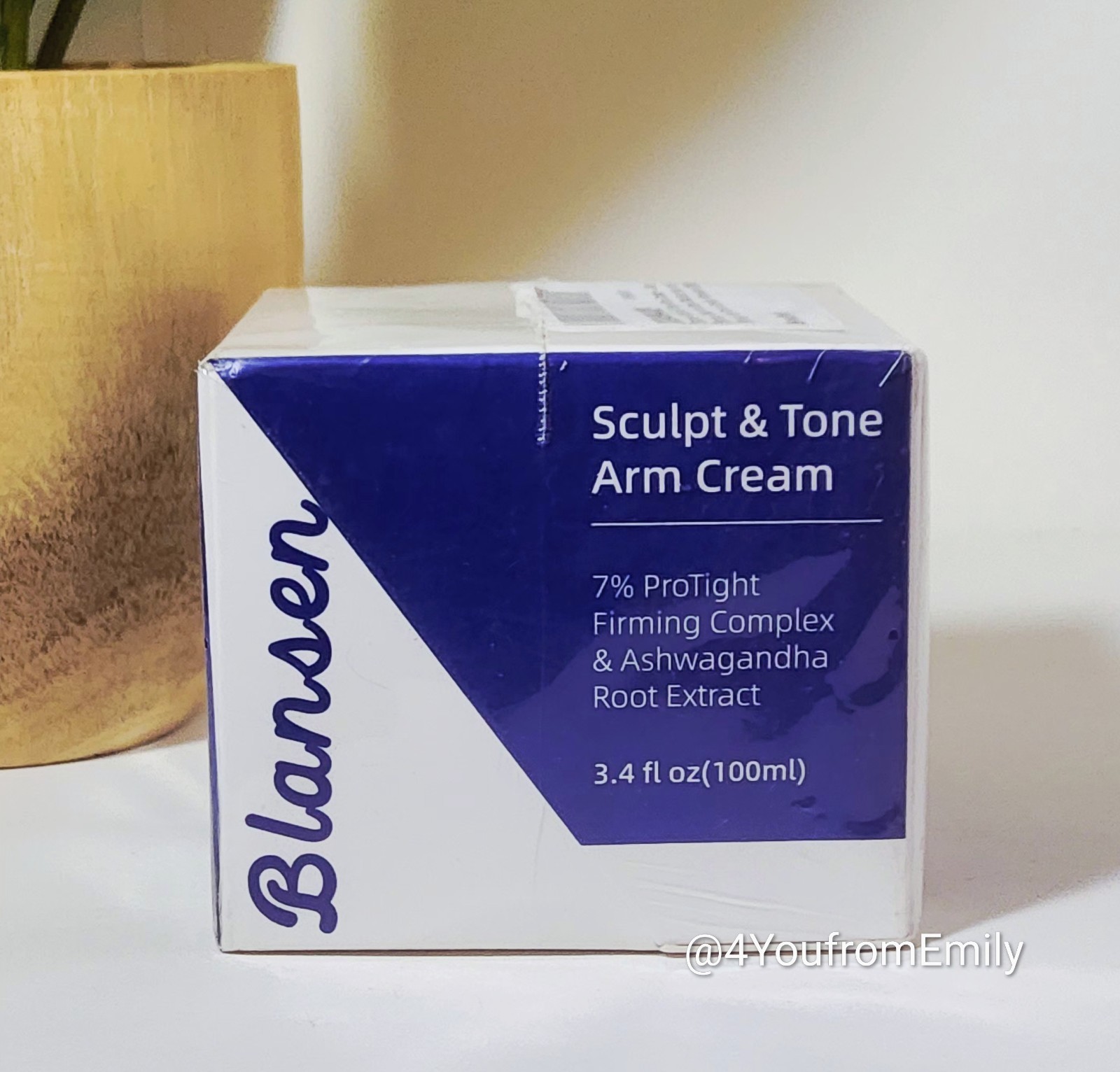 Blansen Sculpt & Tone Arm Cream 3.4 fl oz New in Sealed Box – Exp 04/2028