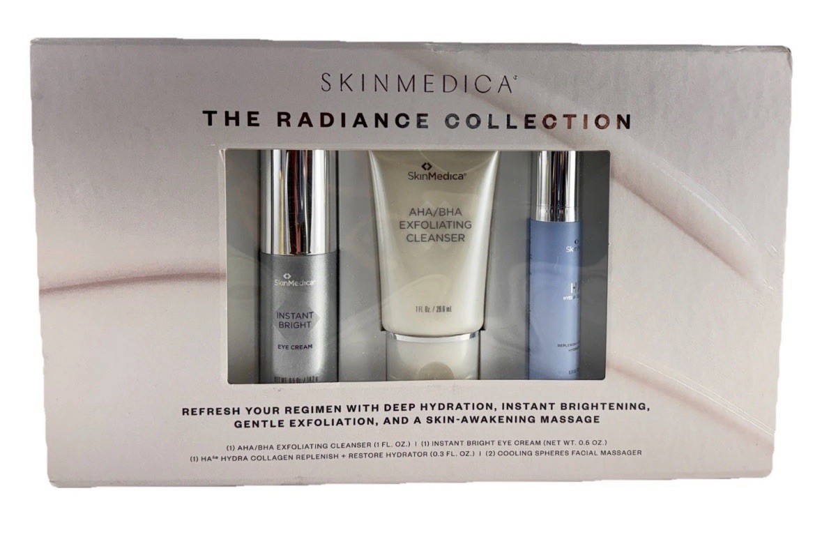 Skinmedica The Radiance Collection Gift Set -NEW IN BOX- SEALED