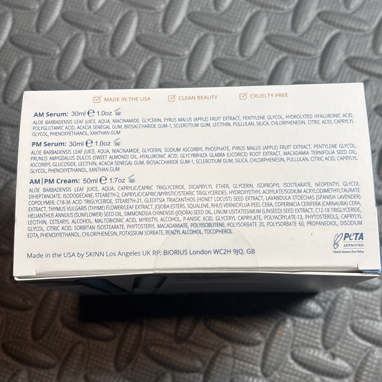 SkINN LAB INSIDER 45-DAY FACE BOOT CAMP Three Clinical Treatments NIB Free Ship